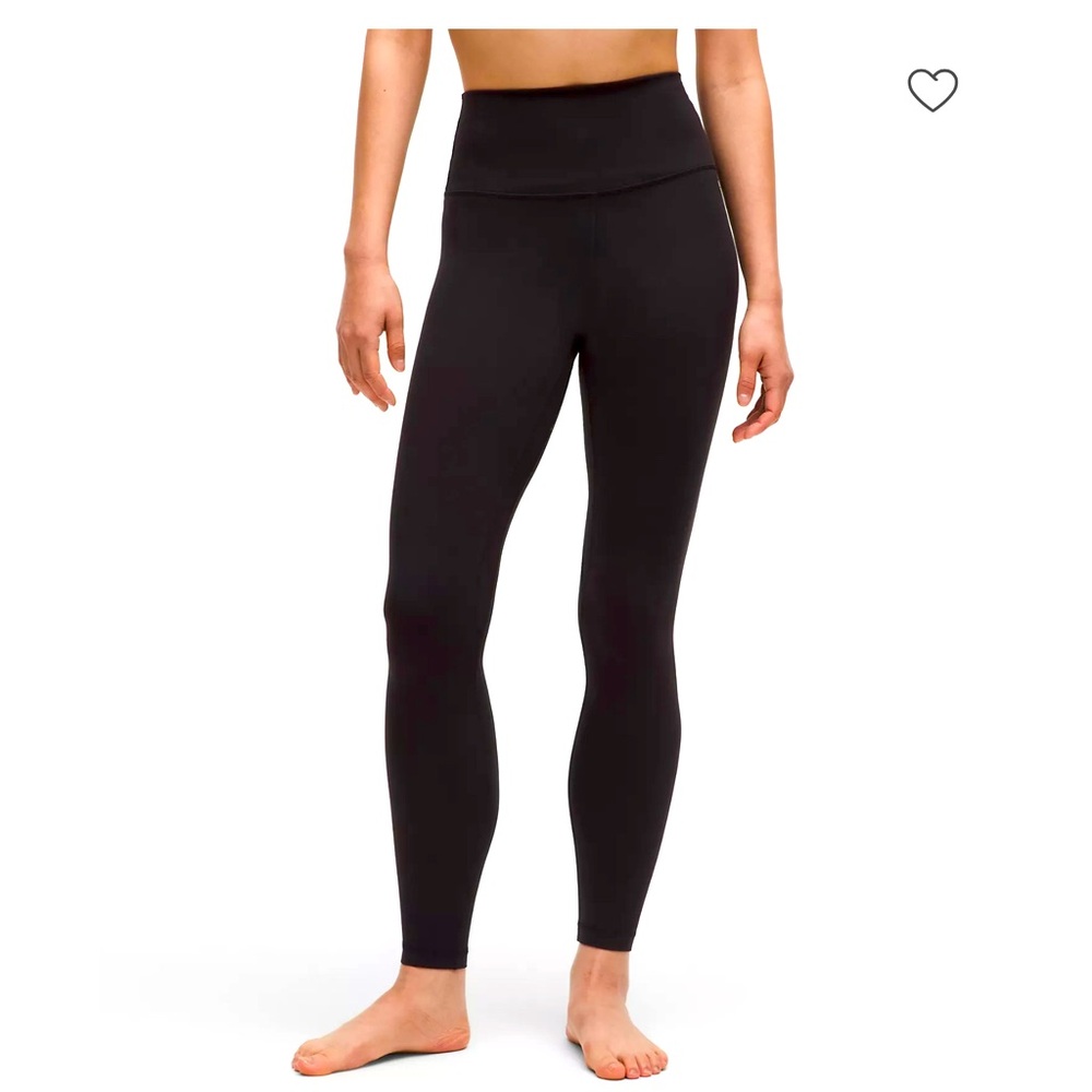 Lululemon Align Pant Full Length 28" Black Nulu Workout Athleisure